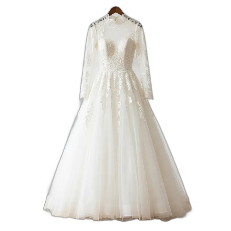 Wedding gown garment